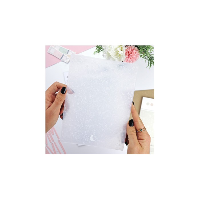 Carpeta de embossing Floral Aluacid
