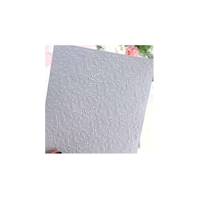 Carpeta de embossing Floral Aluacid