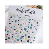 Maxi set enamel dots Colores Fríos Aluacid