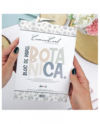 Bloc de papeles 6x8" Botánica Aluacid Bloc de papeles 6x8" Botánica Aluacid