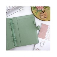 Pre Venta Cubierta para agenda Verde. Diseño de Alúa Cid