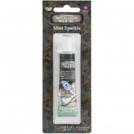 Ceras al agua Mint Sparkle Finnabair Art Alchemy Metallique Wax .68 Fluid Ounce
