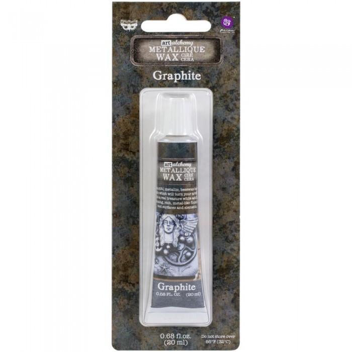 Ceras al agua Graphite Finnabair Art Alchemy Metallique Wax .68 Fluid Ounce
