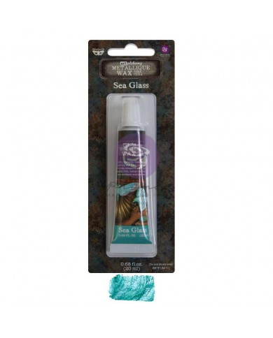 Ceras al agua Sea Glass Finnabair Art Alchemy Metallique Wax .68 Fluid Ounce