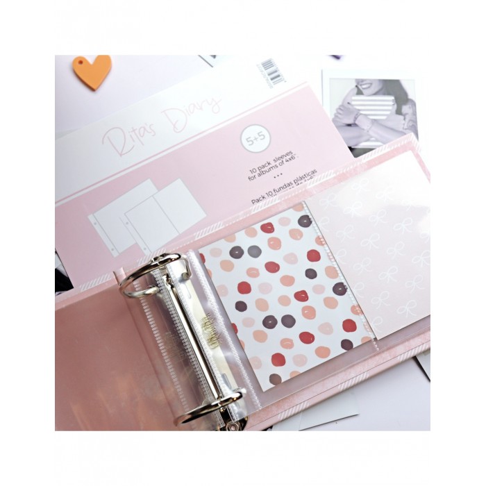 Sobre para 4x6" Mixed pocket sleeves for Rita's Diary