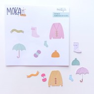 Troquel elementos de otoño de Mintopia