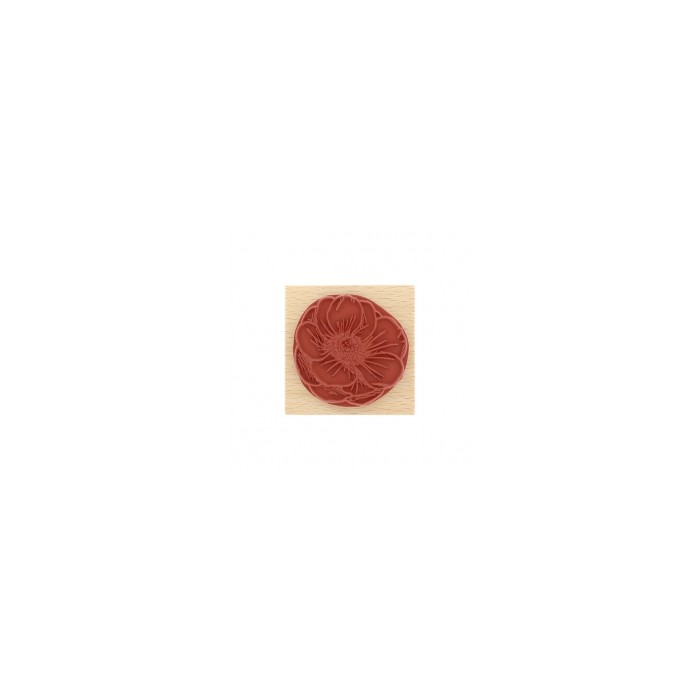 Sello de madera y caucho SKETCHED FLOWER Florileges FE117081