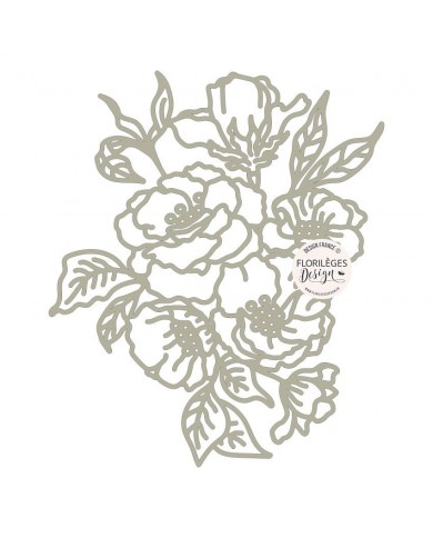 Stencil FLORAL COMPOSITION Florileges FDS223001 Stencil FLORAL COMPOSITION Florileges FDS223001