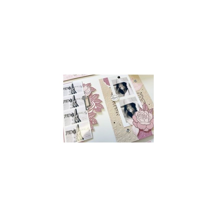 Placa de embossing FEUILLAGES GRACIEUX Florileges FDPE124002