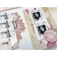 Placa de embossing FEUILLAGES GRACIEUX Florileges FDPE124002