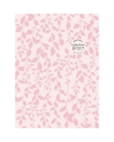 Placa de embossing FEUILLAGES GRACIEUX Florileges FDPE124002 Placa de embossing FEUILLAGES GRACIEUX Florileges FDPE124002