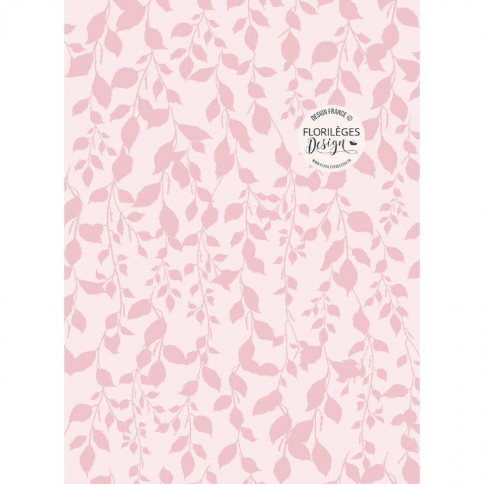 Placa de embossing FEUILLAGES GRACIEUX Florileges FDPE124002