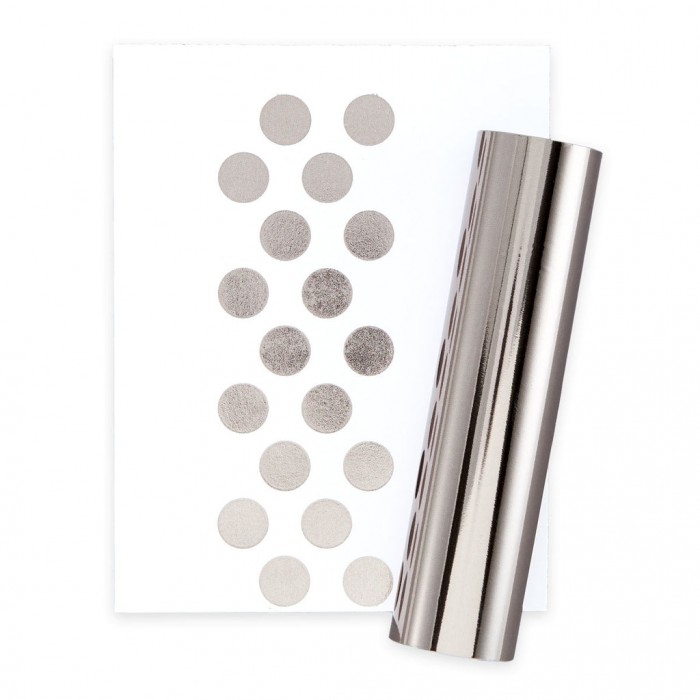 Rollo de foil por unidad Glimmer Hot Foil Roll - Pewter GLF-023