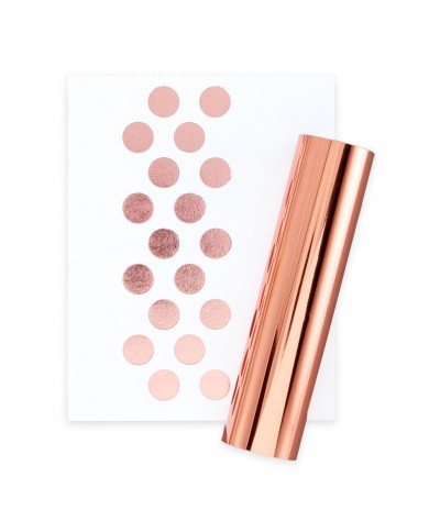Rollo de foil por unidad Glimmer Hot Foil Roll - Rose Gold GLF-004