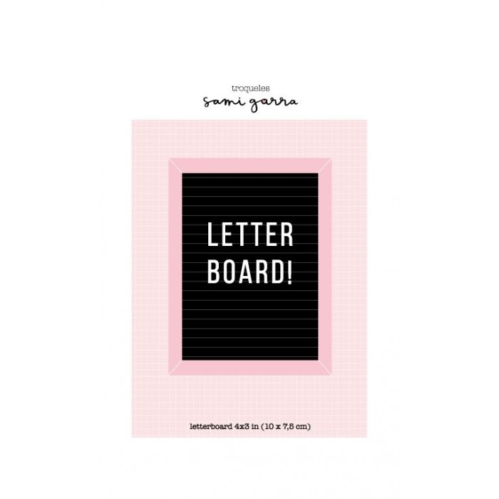 Troquel Letterboard SamiGarra