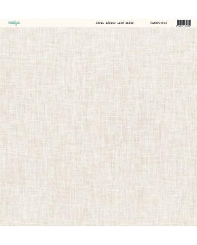 Papel básico Lino Beige Mintopía
