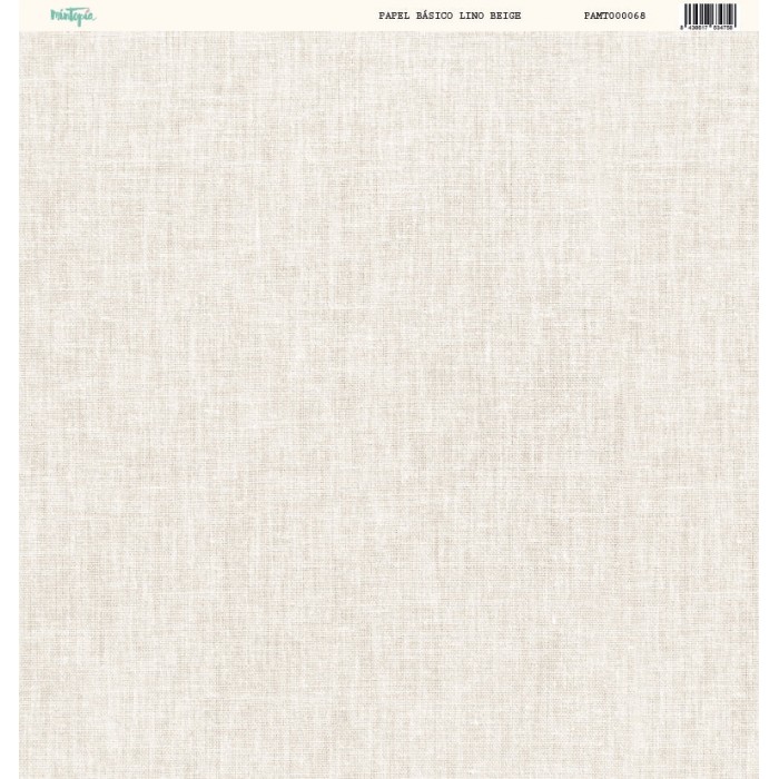 Papel básico Lino Beige Mintopía