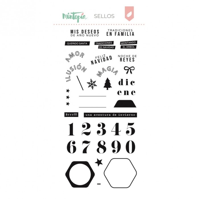 Set de sellos Mintopía Adviento