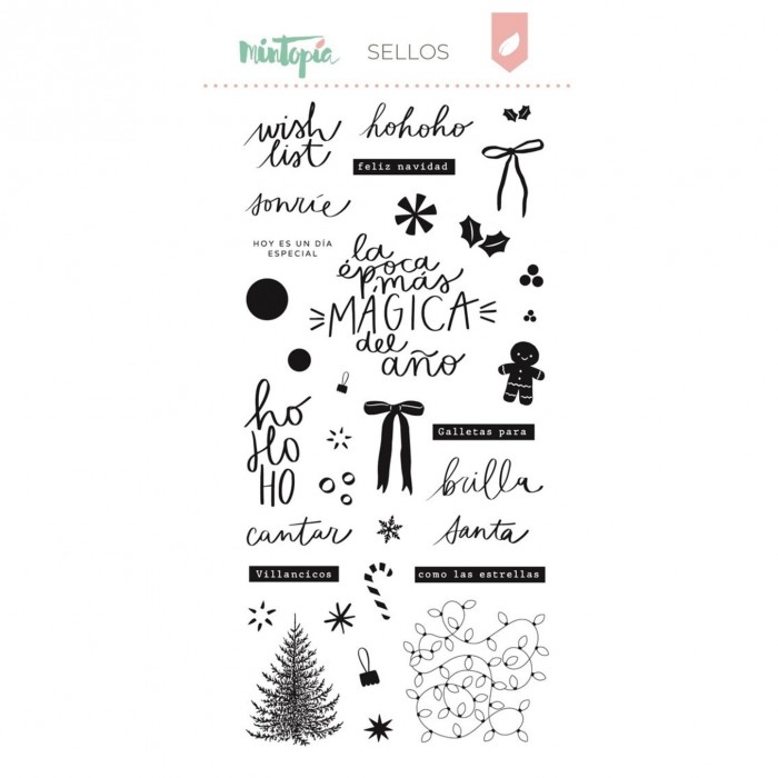 Set de sellos Mintopía Ho Ho Ho