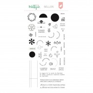 Set de sellos Holly Jolly Decoraciones para troquel de bolsillo