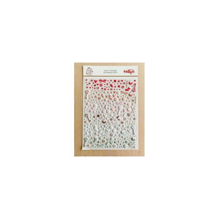 Pegatinas puffy básicas Holly Jolly VVMT030006