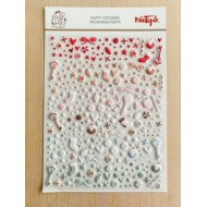 Pegatinas puffy básicas Holly Jolly VVMT030006