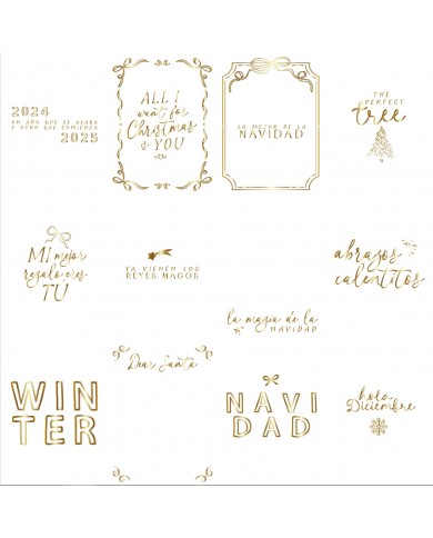 Vellum 12"x12" Tarjetas