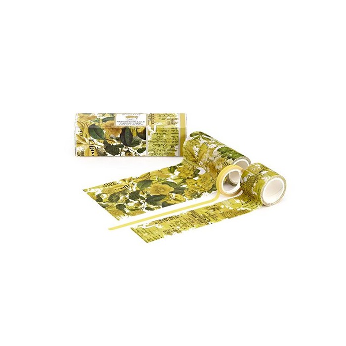 Cinta Washi de tela 49 And Market Assortment Ocre
