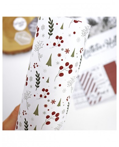 Papel laminado Mi Navidad perfecta Mistletoe & Holly