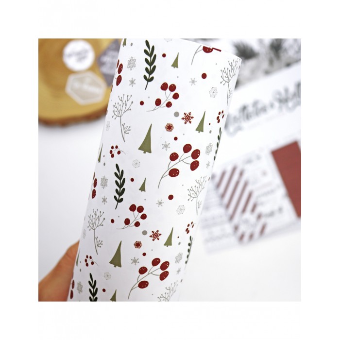 Papel laminado Mi Navidad perfecta Mistletoe & Holly