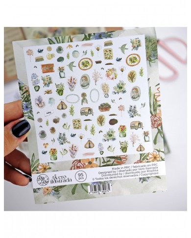 Set de troquelados Art Journal 2.0, de Vero Ilustrada