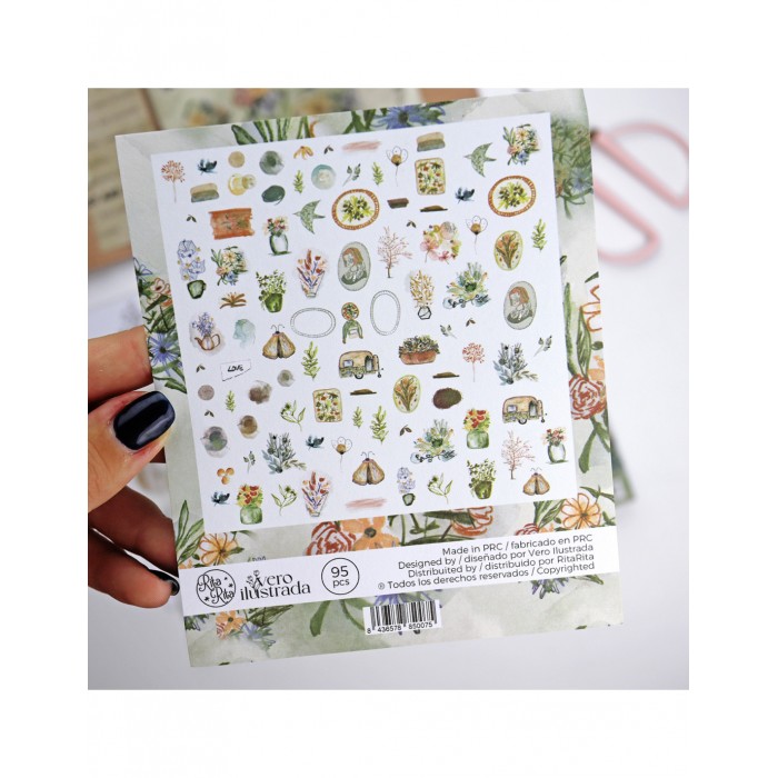 Set de troquelados Art Journal 2.0, de Vero Ilustrada