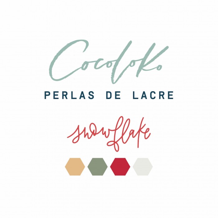 Set de Perlas de Lacre - SNOWFLAKE
