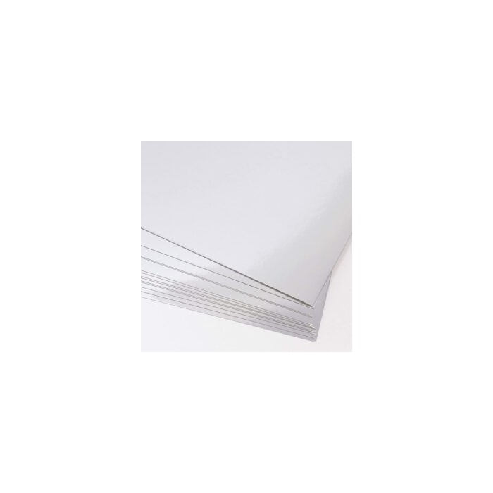 Cartulina Foil plateado 30,5×30,5cm (Johanna Rivero)