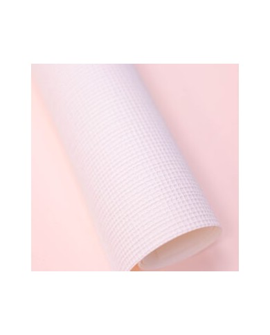 Teper blanco cuadricula Flower