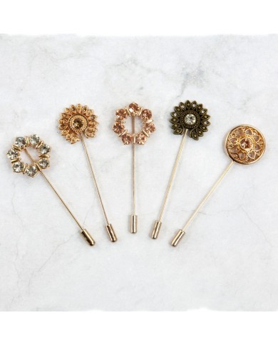 Pins – 5 pcs Memory Hardware Antique Metalware