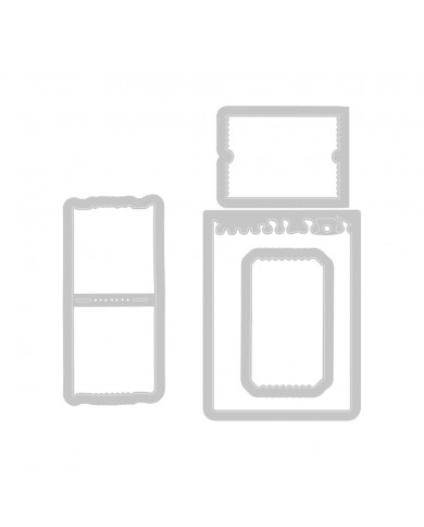 Clear Stamps With Framelits Die By 49 And Market Sizzix Forever Journal Essentials