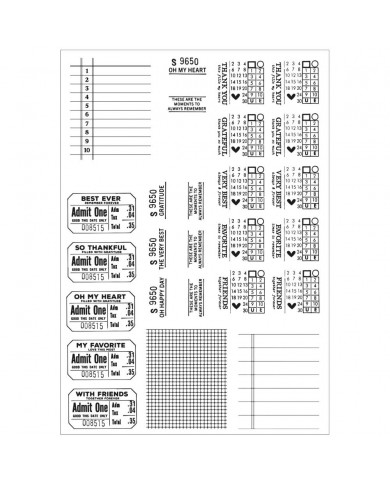 Clear Stamps With Framelits Die By 49 And Market Sizzix Forever Journal Essentials