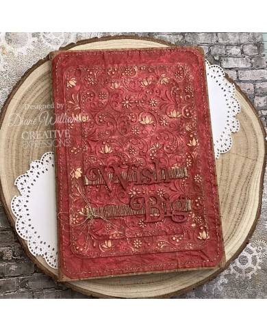 Carpeta de Embossing 3D Spellbinders 5.5"X8.5" Botanical Swirls