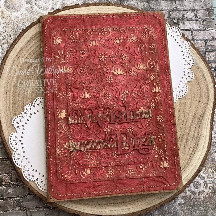 Carpeta de Embossing 3D Spellbinders 5.5"X8.5" Botanical Swirls