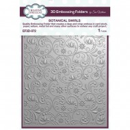 Carpeta de Embossing 3D Spellbinders 5.5"X8.5" Botanical Swirls