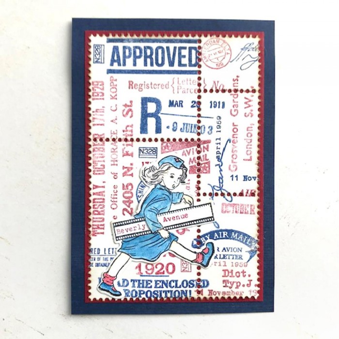 Sellos Elizabeth Craft Clear Stamps Correspondence From The Past 1