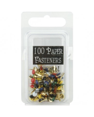 Brads Round - Primary - 100 unidades 3mm