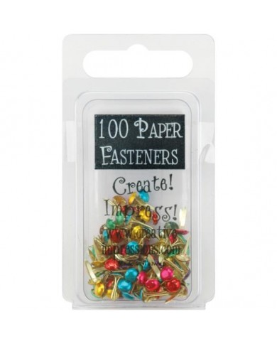 Brads Round - Metallic 100 unidades 3mm