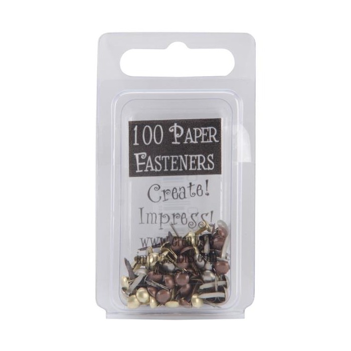 Brads Round - Antique 100 unidades 3mm