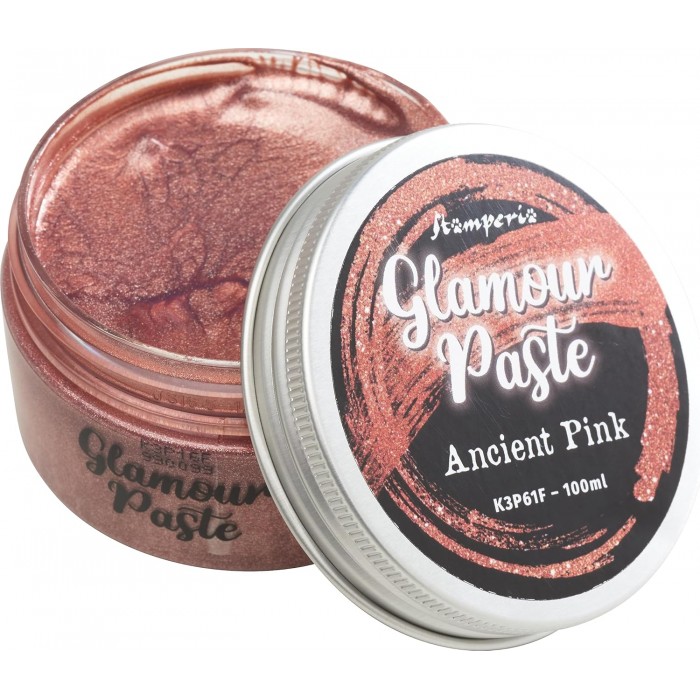 Stamperia Glamour Paste 100ml Ancient Pink