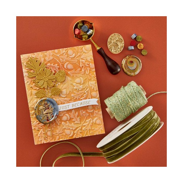 Carpeta de Embossing Falling Leaves Collection Oak Forest 3D E3D-111