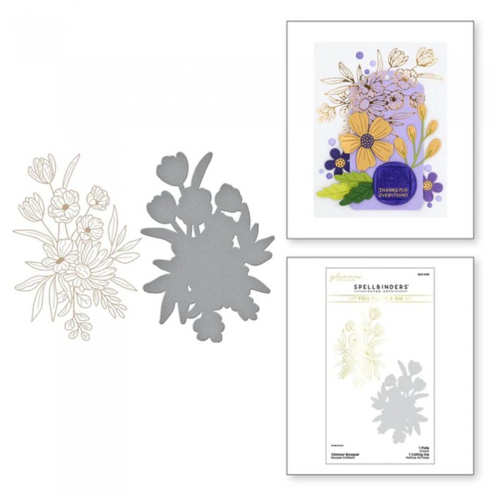 Hot Foil Plate & Die Set from the Sealed for Summer Collection