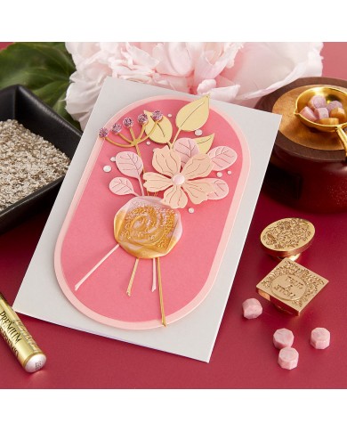 Hot Foil Plate & Die Set from the Sealed for Summer Collection