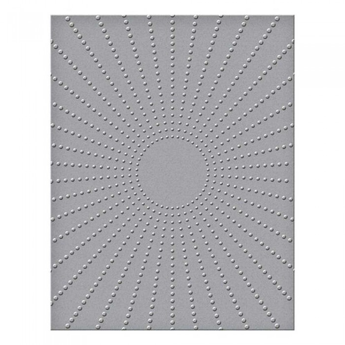 Carpeta de Embossing Spellbinders Embossing Folder Sun Rays